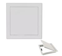 Panneau de porte d'accès Durable à pousser for ouvrir-couvercle d'accès léger for mur et plafond, dispositif de verrouillage magnétique(25x35cm)