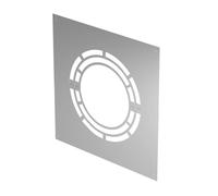 Panneau de recouvrement 0° - 30° pour ventilation arrière, en deux parties - Schiedel ICS 250 mm