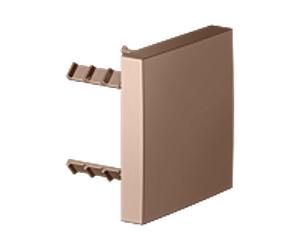 Panneau de recouvrement KEUCO Universal 59949290002 carré, pour interrupteur de tuyau, or rose brossé