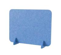 Panneau de séparation de bureau bleu de qualité supérieure - Insonorisé pour bureau et maison - Installation facile 40 x 30 cm - Améliorez le style et le confort de votre espace de travail