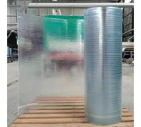 Panneau de serre en polycarbonate, imperméable, renforcé, transparent, 1 mm, remplacement pour revêtement de jardin et tonnelle