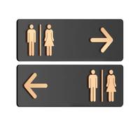 Panneau De Signalisation Toilettes Panneau De Direction Pour Toilettes En