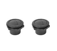 Panneau de Sortie d'air pour climatisation de Voiture Camping-Car Bus Yacht 1 à 10 pièces Couvercle de Ventilation Universel Rond de 60 mm (2,35 Pouces) pour Sortie de climatisation (2 pièces)