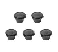 Panneau de Sortie d'air pour climatisation de Voiture Camping-Car Bus Yacht 1 à 10 pièces Couvercle de Ventilation Universel Rond de 60 mm (2,35 Pouces) pour Sortie de climatisation (5 pièces)