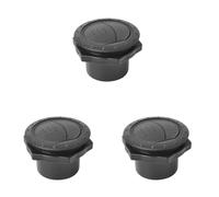 Panneau de Sortie d'air pour climatisation de Voiture Camping-Car Bus Yacht 1 à 10 pièces Couvercle de Ventilation Universel Rond de 60 mm (2,35 Pouces) pour Sortie de climatisation (3 pièces)