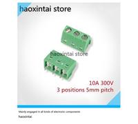 Panneau de soudure allemand Phoenix, terminal 3 bits, borne PCB 10A 300V pas 5mm 3P peut être combiné 10 pièces