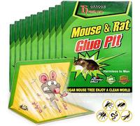 Panneau de souris collant, piège à colle, haute efficacité, pour rongeurs, rats, insectes, lutte antiparasitaire, rejet Non toxique, écologique, 3 à 15 pièces 6 pièces