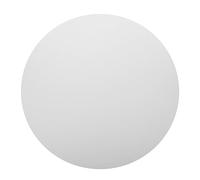 Panneau de Toile Rond en Coton Blanc, 1 Pièce pour Peinture à L'Huile