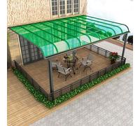 Panneau de toit transparent en polycarbonate pour pergola, serre, abri de | Plaque en polycarbonate de 1,2 mm d'épaisseur, 60 x 100 cm, à utiliser comme panneau de toit incassable ou couverture de