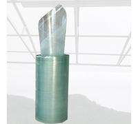 Panneau de toiture Transparent de Protection Contre Les intempéries, tôle de toiture avec Protection Solaire pour abribus/puits de lumière/Usine/auvent, Panneaux en Polycarbonate résistants