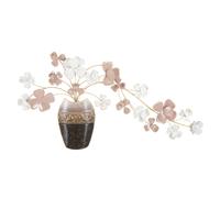 Mauro Ferretti Panneau décoratif mural Vase Nouveau 3D métal multicolore 87,5x6x46 cm