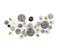 Panneau décoratif 3D en métal multicolore 135x7,5x69 cm
