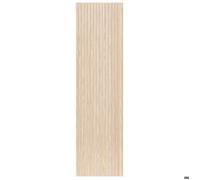 Panneau décoratif mural Colva beige fond gris 240x60cm - Atmosphera Créateur d'intérieur