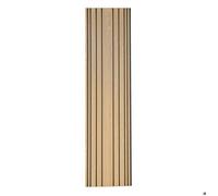 Panneau décoratif mural Colva beige fond noir 240x60cm - Atmosphera Créateur d'intérieur