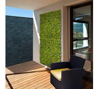 Panneau décoratif synthétique Buxus - Vert - 1x1m