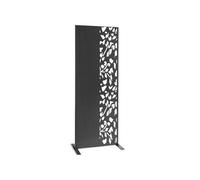 Panneau décoratif universel 150 x 50 CM FLOWER gris semi ajouré sur le côté