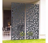 Panneau Décoratif Universel 160 X 60 Cm Flower Gris Gris