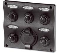 Panneau D'interrupteur À Led Avec Prise 12 V