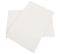 Panneau d'Isolation Thermique en Céramique 30x20x0,5cm, 2 Pièces | Fibre Céramique, Écran Thermique Ignifugé, Blanc, pour Chaudière et Poêle à Granulés