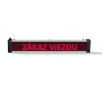 Panneau double face SVN 720/2 LED Interdiction de circuler