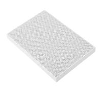 Panneau en Céramique Alvéolaire pour Soudure de Bijoux Blanc Résistant | Support Solide pour Brasure Argenté, Protection de L’établi, Usage Atelier, Adapté aux Artisans et Passionnés