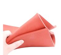 panneau en mousse de silicone, Plaque de caoutchouc remplissage gel silice thermoconductrice, for la plaque d'étanchéité texture feuille d'amélioration l'habitat rouge