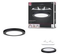 Panneau encastré LED 2in1 Cover-it rond 225mm 16,5W 1200lm 4000K Noir Noir