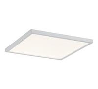 Panneau encastré LED Areo carré 180x180mm 12W 1000lm 3000K Blanc dépoli Blanc