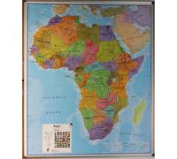 Panneau épinglable (en anglais) - Afrique politique - 100 x 120 cm | Maps International