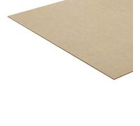Panneau HDF 1200 x 600 x 3 mm 1 face lisse 1 face non lisse - FSC mixte 70%