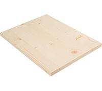 Panneau lamellé-collé 18 mm, 40 x 30 cm, épicéa/sapin