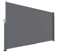 Panneau latéral coulissant - Protection pour balcon - Clôture de jardin - Intimité extérieure - Polyester résistant à l'eau
