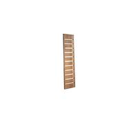 Panneau latéral en bois beige, 4 étagères, avec rangement, à poser, droit - Pomax, Murcia - 40x3x180 cm