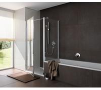 Panneau latéral en corail court pour S3 et FT2 myDay WK 90 885-905x1750mm, VB00609017DA1, Cabines de douche: Cadre : Argent poli, Verre : ESG