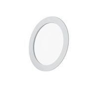Panneau LED 12W Rond 16.7cm Encastrable Aluminium Blanc