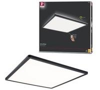 Paulmann Plafonnier LED Atria Shine 420x420 mm 22W 3000K 3‑Step‑Dim Noir 71002