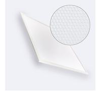 Panneau LED 60x60 cm 40W 4000lm Microprismatique UGR17 Certadrive No Flicker 3000K Individuel Blanc chaud