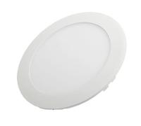 Panneau LED à intensité variable Downlight encastré au plafond ultra mince | Plafonnier(Warm White,Non Dimmable 12W)