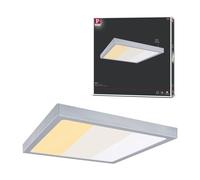 Panneau Led Abia 2 White Select Détecteur De Mouvement Crépusculaire (Hf) Carré 400x400mm 16w 1400lm 2700 - 4000k Chrome Mat