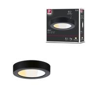 Panneau Led Abia 2 White Select Détecteur De Mouvement Crépusculaire (Hf) Rond 170mm 9,5w 1100lm 2700 - 4000k Noir