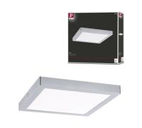 Panneau Led Abia 300x300mm 22w 3200lm 4000k Plastique Chrome Dépoli 230v