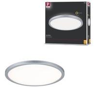 Paulmann Plafonnier LED Atria Shine 70991 – 16 W, blanc chaud, chrome mat, Ø293 mm