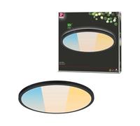 Panneau Led Atria Shine D.400mm 24w Whiteselect Noir 230v Ip44