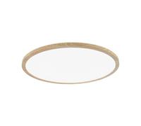 Panneau Led Atria Shine Wood D.420mm 22w 2800lm 4000k Effet Bois 230v Ip44