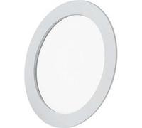 Panneau LED 12W Rond 16.7cm Encastrable Aluminium Blanc
