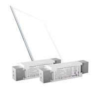 Panneau LED encastré 120 x 60 cm - 0-10 V réglable - 72 W - UGR19
