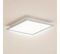 Panneau LED Enhife Lindby, blanc, Bureau, Moderne, Plafonnier LED