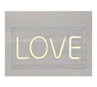 Panneau LED I-Total XL2762 Rectangulaire avec prise USB idéal pour Chambre (LOVE),Décoration