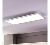 Panneau LED Livel Lindby, blanc, Cuisine, Matière Plastique, Moderne, Plafonnier LED