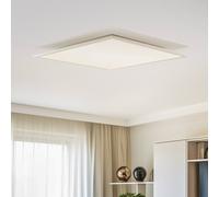 Panneau LED Livel Lindby, gris, Cuisine, Matière Plastique, Moderne, Plafonnier LED